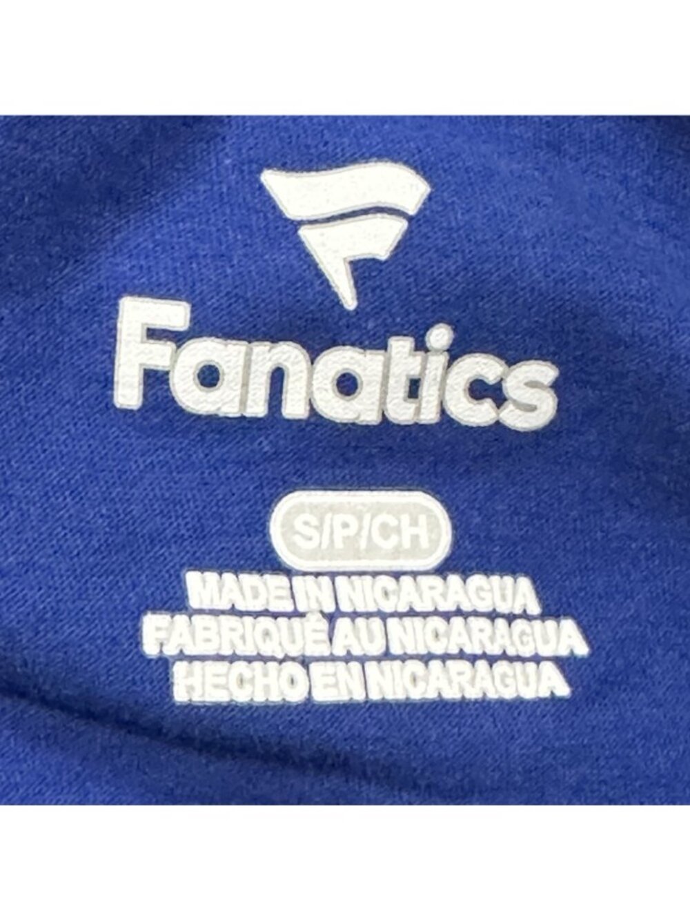 New York Rangers Long Sleeve Shirt Blue Fanatics NHL Licensed Mens Small - Picture 7 of 7